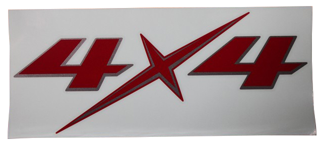 STICKER 4X4 (TRIPECH BRAND)